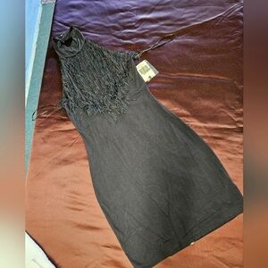 Guess Juniors Black Halter Dress Size M